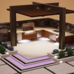 I-Beam Custom Pergola